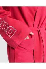 ZEAL ROBE/RED-WHITE YETİŞKİN BORNOZU