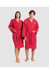 ZEAL ROBE/RED-WHITE YETİŞKİN BORNOZU