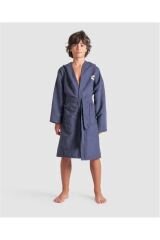ZEAL JR ROBE/NAVY-WHITE ÇOCUK BORNOZU