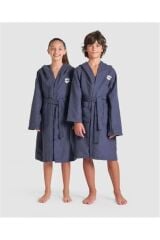 ZEAL JR ROBE/NAVY-WHITE ÇOCUK BORNOZU