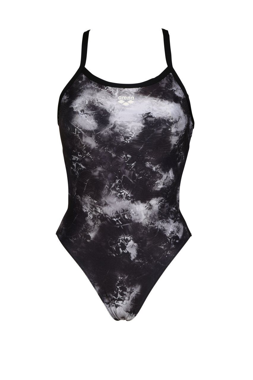 ARENA WOMEN'S SWIMSUIT CHAL00LENGE BACK ALLOVER KADIN YÜZÜCÜ MAYOSU