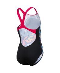 GIRL'S SWIMSUIT V BACK PLACEMENT KIZ COCUK MAYOSU
