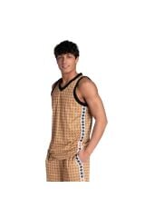 50th Tank Top Mesh Unisex Sarı Günlük Stil T-shirt 006453313