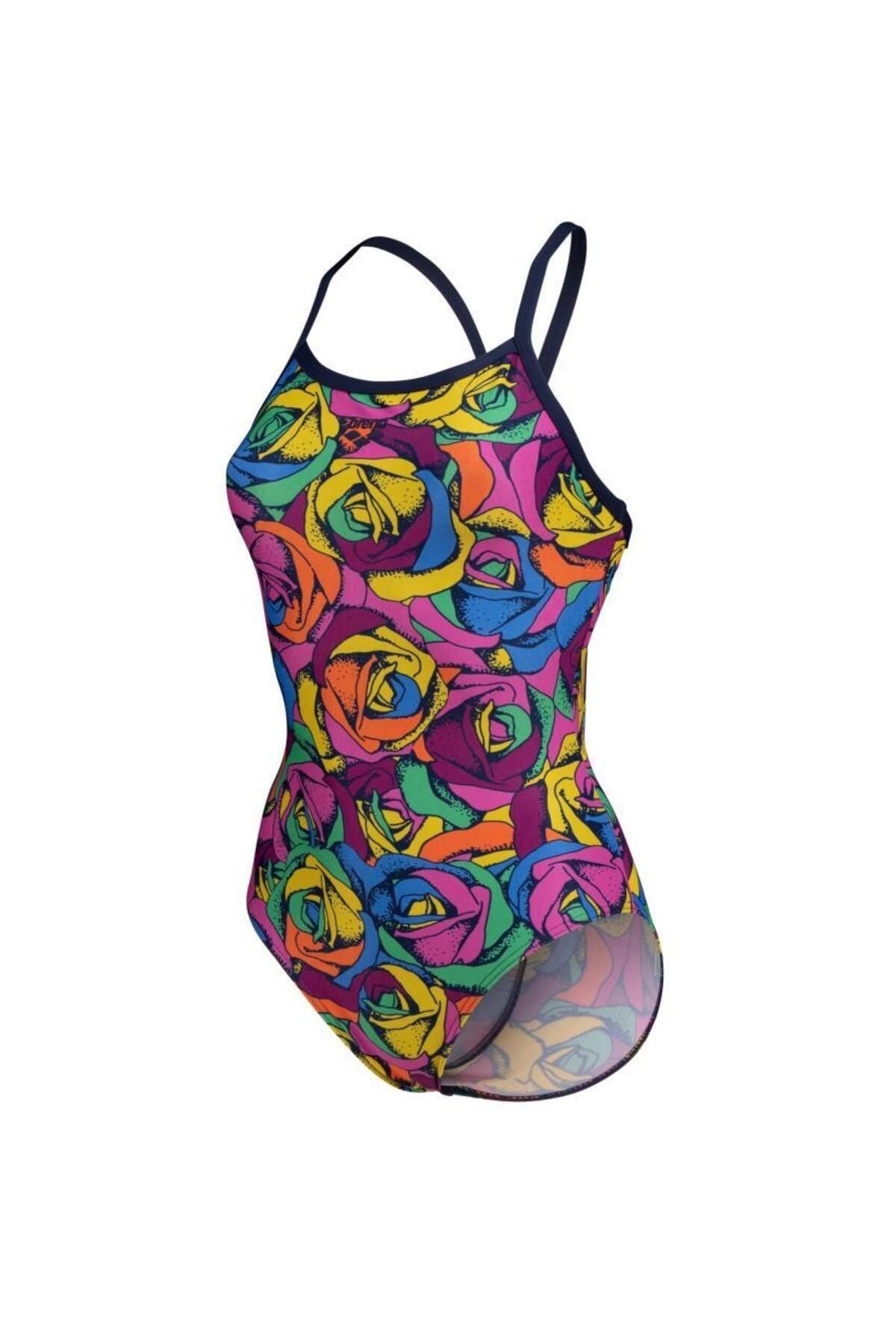 WOMEN'S ARENA ROSE PARADE SWIMSUIT LIGHT