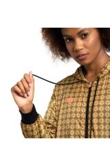 50Th Crop L/S Kadın Sarı Günlük Stil Ceket 006217313