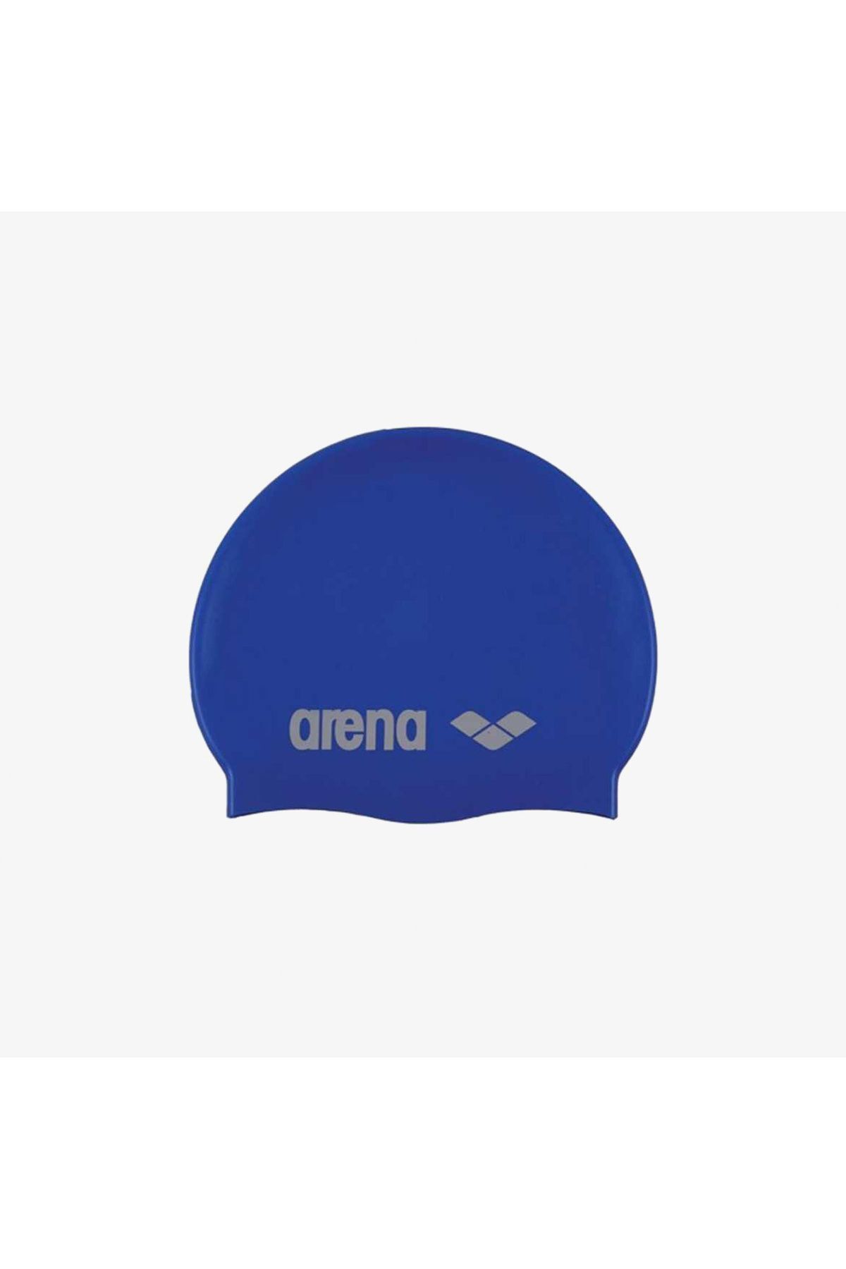 Classic Silicone Unisex Mavi Yüzme Bonesi