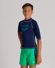 ARENA Rash Vest S/s Çocuk Yüzücü T-shirt