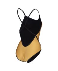 Arena Womens 50th Gold Swimsuit Diamond Back Kadın Yüzücü Mayosu