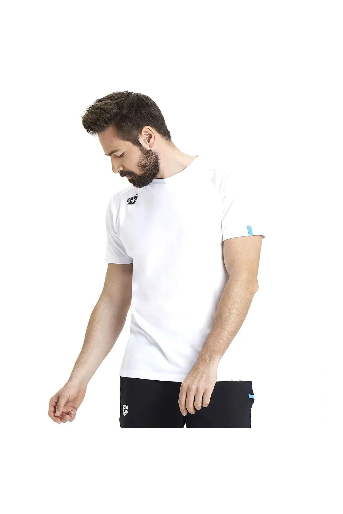 Team Panel Erkek Beyaz Günlük Stil T-Shirt 004899100 M