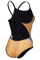 Arena 50.Yıla Özel Seri Gold Kadın Yüzücü Mayosu