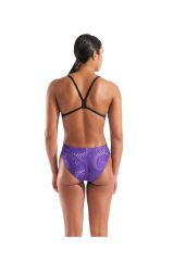 W FIREFLOW SWIMSUIT CHALLANGE BACK PURPLE