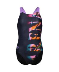 GIRL'S ARENA PRISM SWIMSUIT V BACK KIZ ÇOCUK ANTREMAN MAYOSU