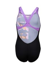 GIRL'S ARENA PRISM SWIMSUIT V BACK KIZ ÇOCUK ANTREMAN MAYOSU