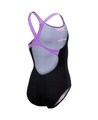 GIRL'S ARENA PRISM SWIMSUIT V BACK KIZ ÇOCUK ANTREMAN MAYOSU