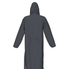 ZEAL ROBE/ASPHALT-WHITE YETİŞKİN BORNOZU
