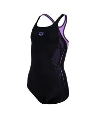 GIRL SWIMSUIT SWIM ARENA PRO BACK GRAPHIC KIZ ÇOCUK  YÜZÜCÜ MAYOSU