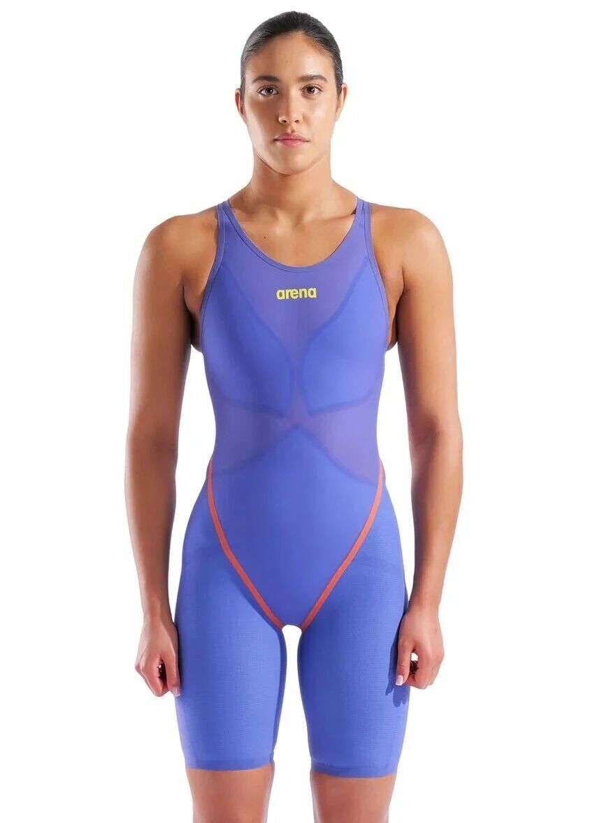 W POWERSKIN CARBON GLIDE OB LE / FUTURE DUSK-CORAL KADIN YARIŞ MAYOSU