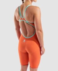 W POWERSKIN CARBON AIR2 LE OB/SUNSET CORAL KADIN YARIŞ MAYOSU