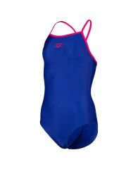 GIRL ARENA SWIMSUIT LIGHT DROP SOLID KIZ ÇOCUK MAYOSU