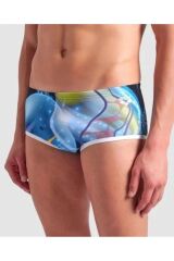 M One Print Low Waist Short Erkek Antrenman Mayosu