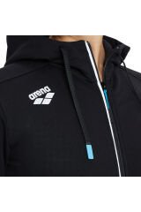 Team Hooded Jacket Panel Kadın Siyah Günlük Stil Ceket 004895500 XS