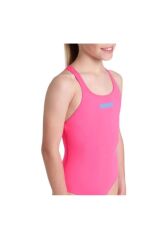 G Team Swimsuit Swim Pro Solid Kids' Swimsuit Kız Çocuk Yüzücü Mayosu 004762908
