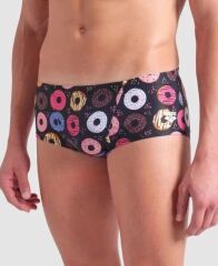 MENS ARENA DONUTS LOW WAIST SHORT FUNNY PRINTS ERKEK YÜZÜCÜ MAYOSU