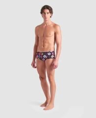 MENS ARENA DONUTS LOW WAIST SHORT FUNNY PRINTS ERKEK YÜZÜCÜ MAYOSU