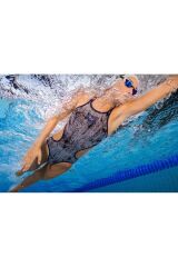 WOMEN'S ONE LACQUER ONE PIECE MULTI WHITE-NAVY 34