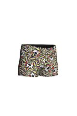 BOY'S FUN SKULLS SWIM SHORT MULTI BLACK-BLACK 8-9 YAŞ