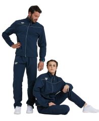 Team Jacket Panel Unisex LACİVERT Günlük Stil Ceket (TEK ÜST)