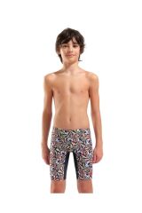 BOY'S FUN SKULLS SWIM JAMMER ÇOCUK YÜZÜCÜ MAYOSU MULTI BLACK 14-15 YAŞ