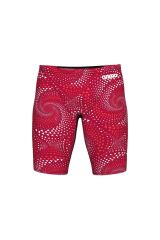 MEN'S FIREFLOW SWIM JAMMER BLACK-TEAM RED
