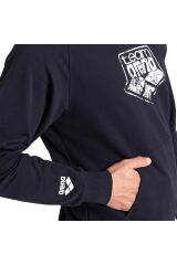 Graphic Unisex Lacivert Günlük Stil Sweatshirt 007230700