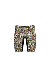 BOY'S FUN SKULLS SWIM JAMMER ÇOCUK YÜZÜCÜ MAYOSU MULTI BLACK 14-15 YAŞ