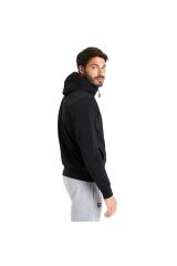 Team Hooded Panel Erkek Siyah Günlük Stil Ceket 004906500