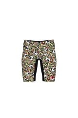 BOY'S FUN SKULLS SWIM JAMMER ÇOCUK YÜZÜCÜ MAYOSU MULTI BLACK