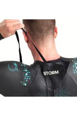 Powerskin Storm Wetsuit Erkek Siyah Yarış Mayosu 4970515 S