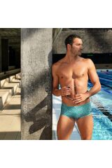 Allover Swim Low Waist Short Erkek Mavi Yüzücü Düşük Bel Mayo 011888580 75 CM (BEL ÖLÇÜSÜ)