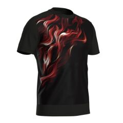 T-SHIRT MULTI-BLACK  GRAPHICT UNİSEX PERFORMANS