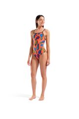 Pineapples Swimsuit Tie Back Kadın Yüzücü Mayo 40