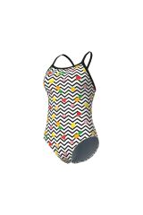 Fruits Swimsuit Lightdrop Back Kadın Yüzücü Mayo 34