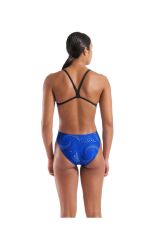 WOMEN'S FIREFLOW SWIMSUIT CHALLENGE BACK BLACK-TEAM ROYAL 34