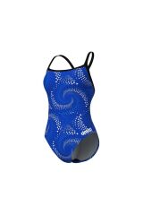 WOMEN'S FIREFLOW SWIMSUIT CHALLENGE BACK BLACK-TEAM ROYAL 36