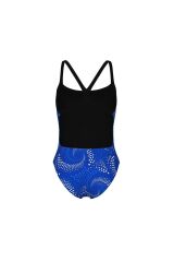 WOMEN'S FIREFLOW SWIMSUIT CHALLENGE BACK BLACK-TEAM ROYAL 36