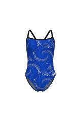 WOMEN'S FIREFLOW SWIMSUIT CHALLENGE BACK BLACK-TEAM ROYAL 42
