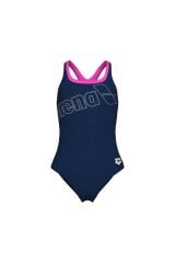 Girl's Logo Swimsuit Swim Pro Kız Çocuk Mayo 8-9 YAŞ